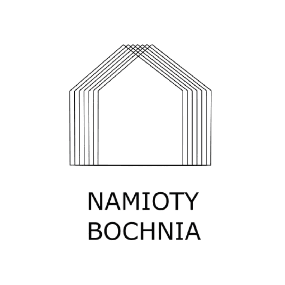 Logo firmy Namioty Bochnia – profesjonalny wynajem namiotów eventowych i imprezowych